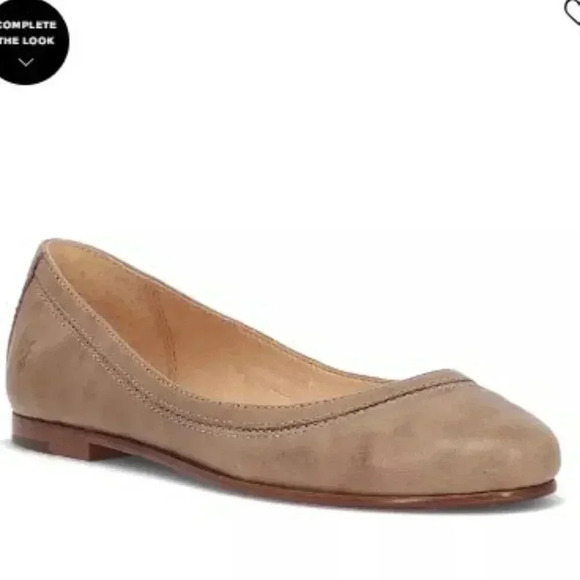 FRYE Women's Carson Leather Ballet Flats, size 7 - Picture 1 of 6